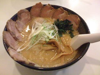 味噌ラーメン×ソースカツ丼